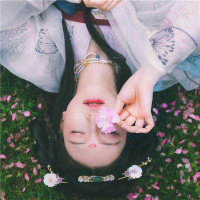 唯美古风意境头像2018仙气十足踏碎那一场盛世烟花的美梦
