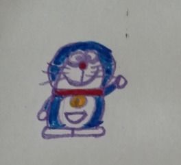 卡通机器猫画法