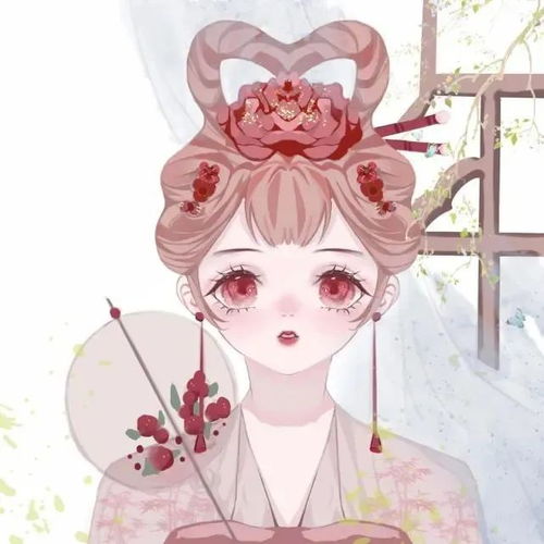仙气古风动漫女生头像近城远山都是人间