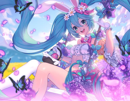 动漫插画图片分享荡秋千的女孩子动漫插画分享