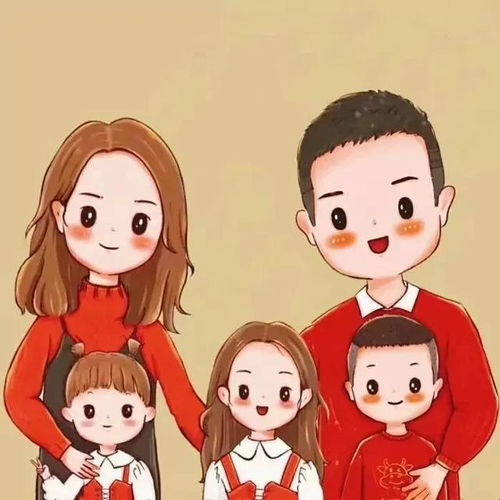 亲子全家福头像集锦