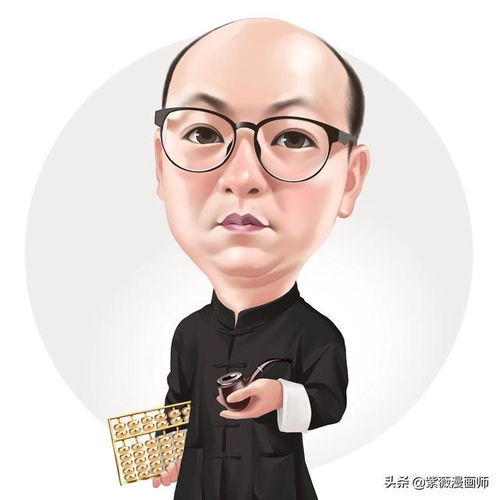 换一换你的头像吧各行业手绘职业漫画头像成熟商务工作专用