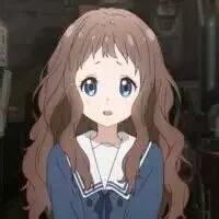 卡通姐妹头像两张一对动漫少女