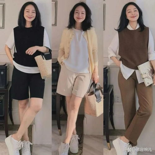 四十多岁的女人,平日里就该这样穿衣,大方又减龄,照着穿显气质