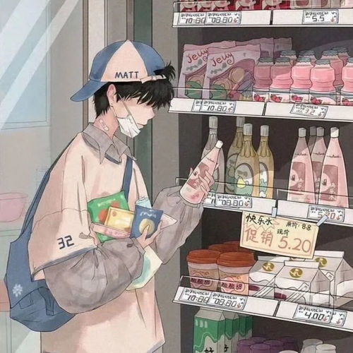 男生卡通动漫头像清晰便利店