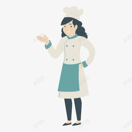 卡通装饰人物介绍海报女厨师元素免抠png设计图片免费下载页面网页平面电商创意素材卡通人物女素材