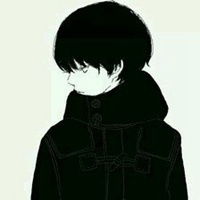 二次元高冷头像黑白男微信头像图片大全