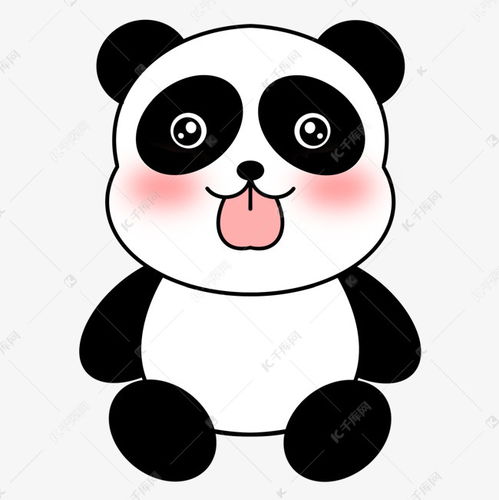 卡通熊猫素材图片免费下载千库网