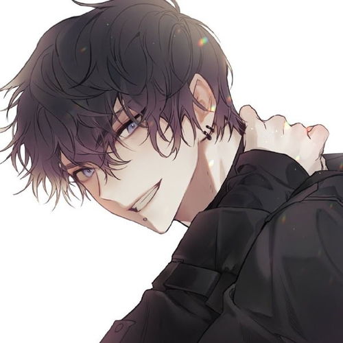 动漫男头戴耳环的男生,你磕吗