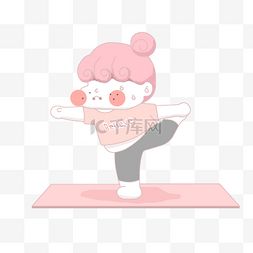 卡通人物健身图片卡通人物健身图片素材免费下载千库网