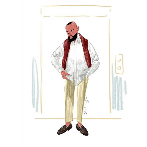 不仅仅是壁纸这些漫画更是男人们穿衣的灵感