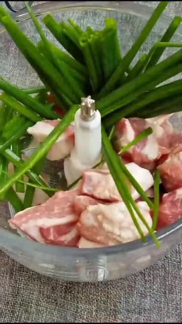 苦瓜酿肉,好吃又败火,你们学会了吗