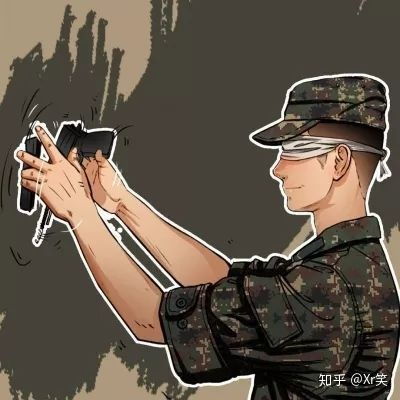 有没有好看的军人头像漫画