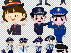 卡通警察公安交警军人武警战士素材图片模板下载11.05mb商务人士大全人物形象