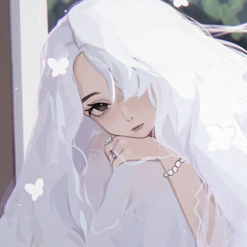 动漫头像二次元小女生头像,一起和好朋友跨年