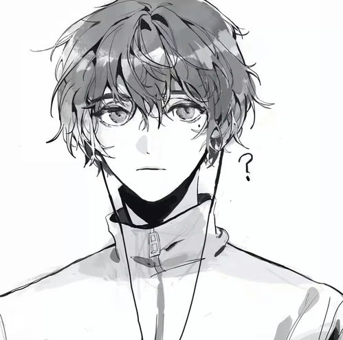 动漫男生头像耳机帅气