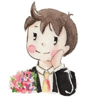 卡通情侣qq头像卡通婚纱系qq情头2张一对