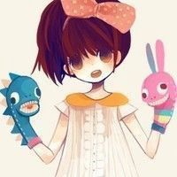 动漫女生听音乐头像微信头像图片大全