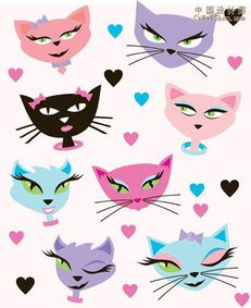 求纹身图黑色猫
