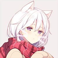 白发猫耳娘头像微信头像图片大全