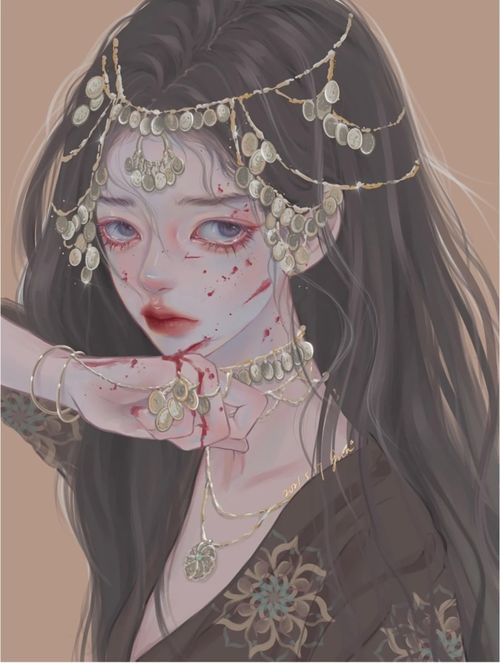 动漫女生头像人群太吵,距离感让我觉得舒适