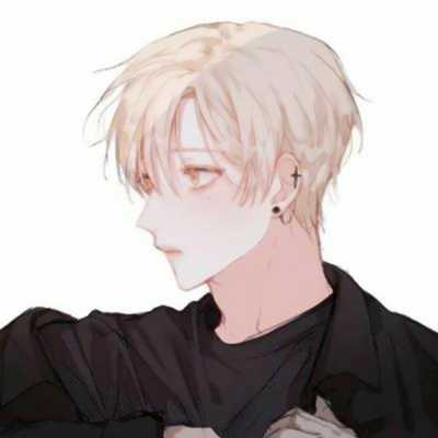 微信头像卡通手绘男二次元