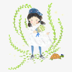 森系少女小清新画像图片素材其他格式下载动漫人物大全