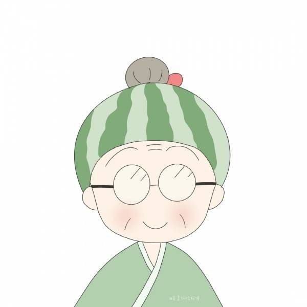蜡笔小新奶奶卡通头像