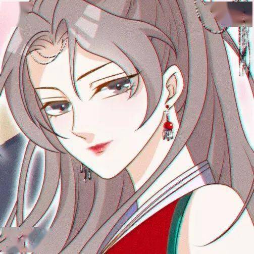 卡通人物头像 女生妆扮