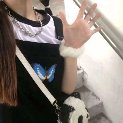 头像动漫女生头像番蓝色系ins