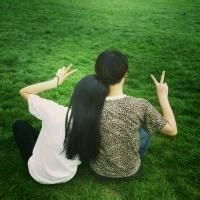 谁有情侣背影头像