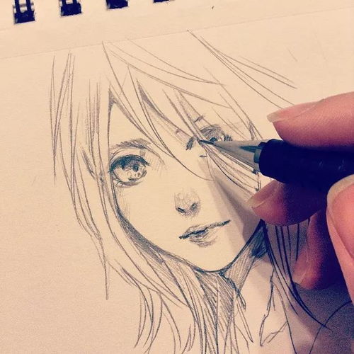 哇哦一波素描动漫美女又强势来袭,吹爆打call