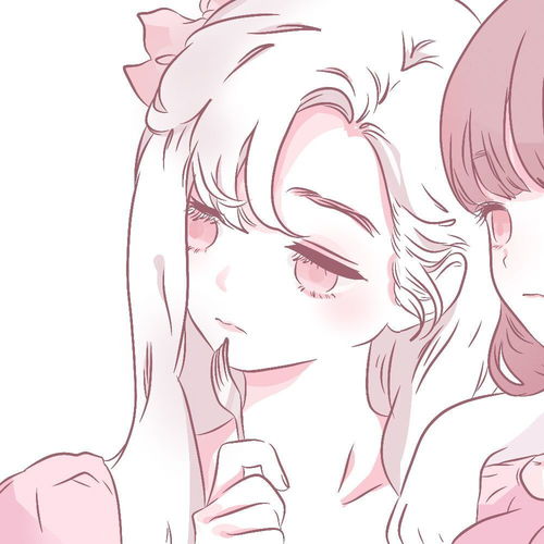 动漫闺蜜百合姐妹头像