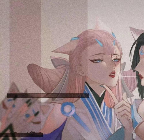个性动漫闺蜜头像