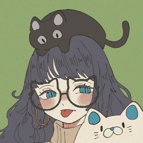 动漫女头,猫咪牌帽子