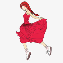 可爱插画手绘美女季美女插画小清新图片素材其他格式下载动漫人物大全