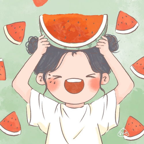 头像夏日清凉萌系