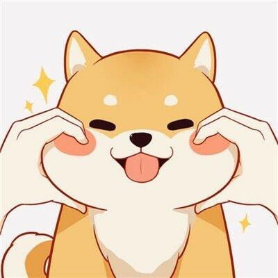 卡通狗头像可爱图片好看的狗狗微信卡通头像