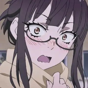 2023最新睿智戴眼镜的女生动漫图动漫图片我要个性网