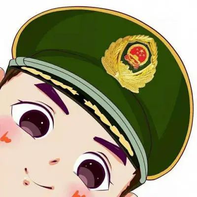 头像军事头像八一建军中国军人卡通头像