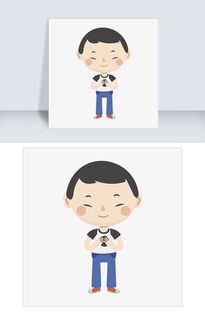 q版可爱单纯男孩免扣素材图片素材psb格式下载动漫人物大全