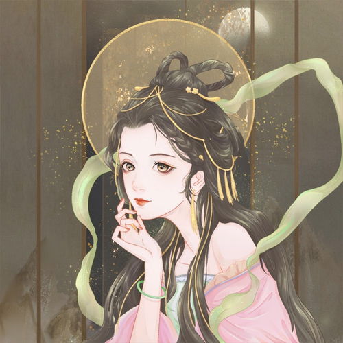 古风女生头像我见青山多妩媚,料青山见我应如是