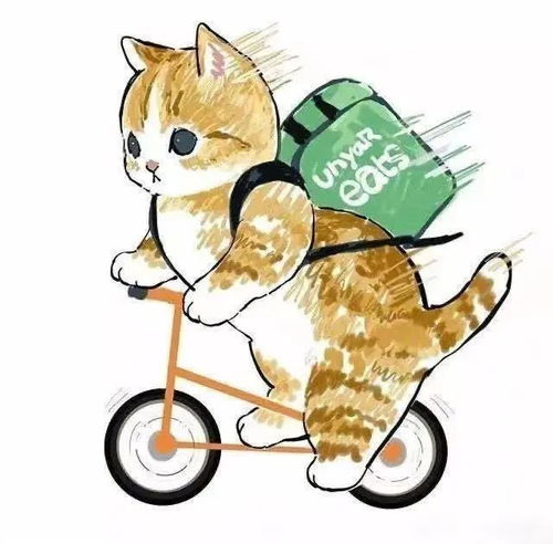 云吸猫动漫猫咪一样很治愈