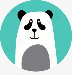 可爱动物头像矢量图素材图片免费下载高清图片pngpsd千库网图片编号3822868