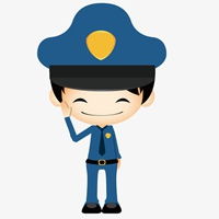 警察的头像图片大全公安警察卡通帅气头像