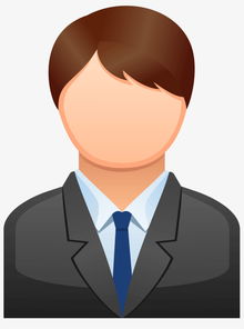 穿正装的卡通男人素材图片免费下载高清psd千库网图片编号8546995