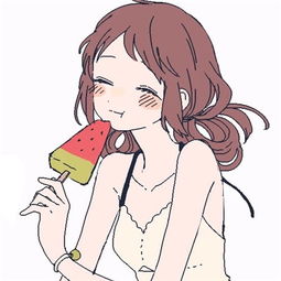 卡通女生头像萌萌哒二次元想做小朋友你的心头肉