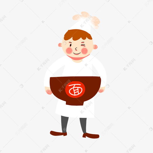 手绘矢量免抠卡通可爱美食餐饮厨师素材图片免费下载千库网