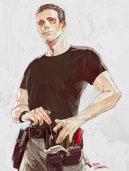 沧桑大叔,神韵十足这该死的男性荷尔蒙