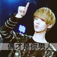 有没有鹿晗的qq头像啊,要高清带字的,麻烦了